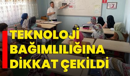 Eskişehir'de teknoloji bağımlılığına dikkat çekildi