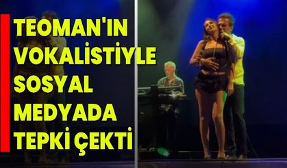 Teoman'ın Vokalistiyle Sosyal Medyada Tepki Çekti