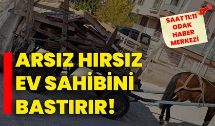 Arsız hırsız ev sahibini bastırır!