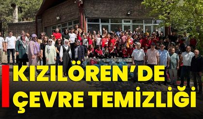 Kızılören’de çevre temizliği!