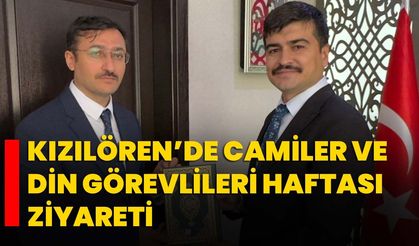 Kızılören’de Camiler ve Din Görevlileri Haftası Ziyareti