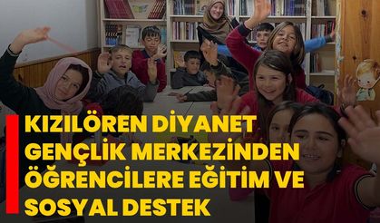Kızılören Diyanet Gençlik Merkezinden Öğrencilere Eğitim ve Sosyal Destek