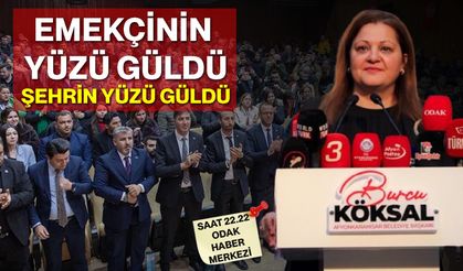 Emekçinin yüzü güldü, şehrin yüzü güldü