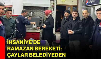 İhsaniye’de Ramazan Bereketi: Çaylar Belediyeden