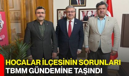 Hocalar İlçesinin Sorunları TBMM Gündemine Taşındı!