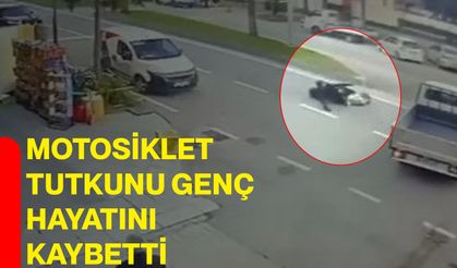 Motosiklet tutkunu genç hayatını kaybetti