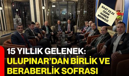 15 Yıllık Gelenek: Ulupınar’dan Birlik ve Beraberlik Sofrası