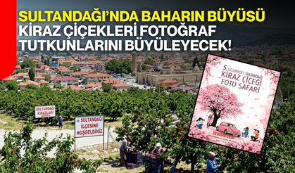 Sultandağı Kiraz Çiçeği Foto Safari 5. Kez Doğa ve Fotoğraf Tutkunlarını Buluşturuyor