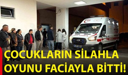 Çocukların Silahla Oyunu Faciayla Bitti!