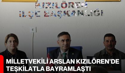 Milletvekili Arslan Kızılören’de Teşkilatla Bayramlaştı