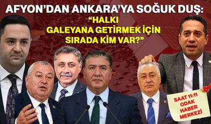 Afyon’dan Ankara’ya soğuk duş: “Halkı galeyana getirmek için sırada kim var?”