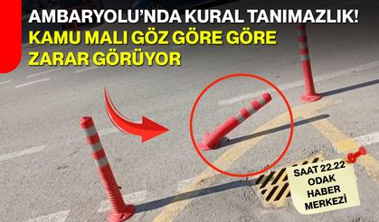 Ambaryolu’nda kural tanımazlık! Kamu malı göz göre göre zarar görüyor