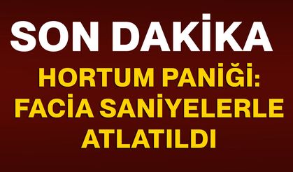 Hortum paniği: Facia saniyelerle atlatıldı
