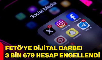 FETÖ'ye dijital darbe! 3 bin 679 hesap engellendi!