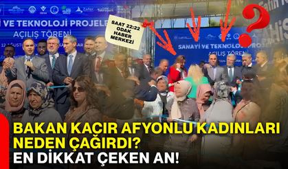 Bakan Kacır Afyonlu kadınları neden çağırdı? En dikkat çeken an!