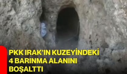 PKK Irak’ın Kuzeyindeki 4 barınma alanını boşalttı