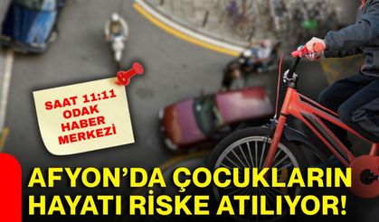 Afyon’da çocukların hayatı riske atılıyor!