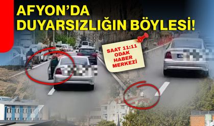 Afyon’da duyarsızlığın böylesi!