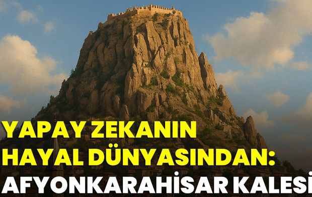 Yapay Zekanın Hayal Dünyasından: Afyonkarahisar Kalesi