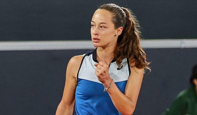 Milli tenisçi Zeynep Sönmez, WTA turnuvasında ikinci oldu