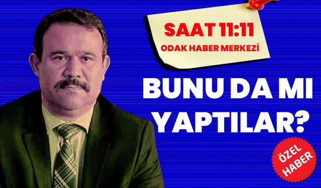 Bunu da mı yaptılar?