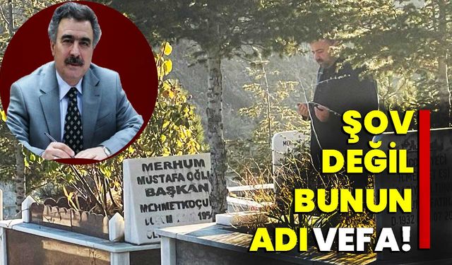 Şov değil bunun adı vefa!