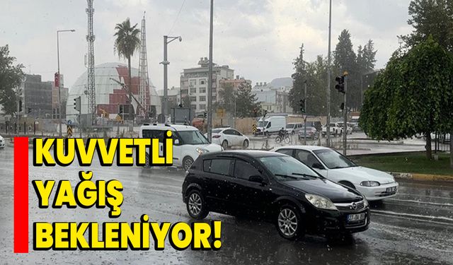 Kuvvetli yağış bekleniyor!