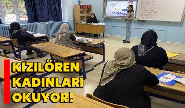 Kızılören Kadınları Okuyor!