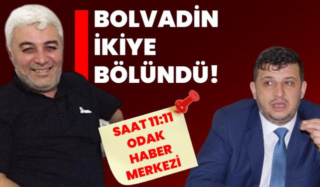 Bolvadin İkiye Bölündü!