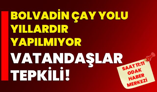 Bolvadin - Çay Yolu Yıllardır Yapılmıyor, Vatandaşlar Tepkili