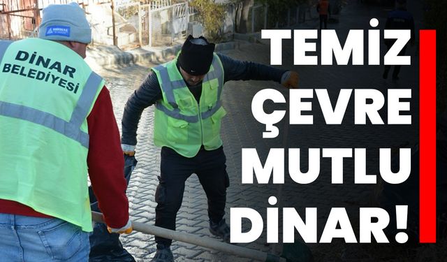 TEMİZ ÇEVRE MUTLU DİNAR!