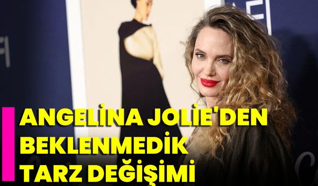 Angelina Jolie'den Beklenmedik Tarz Değişimi