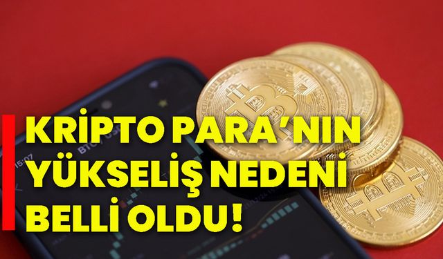 Kripto para’nın yükseliş nedeni belli oldu!