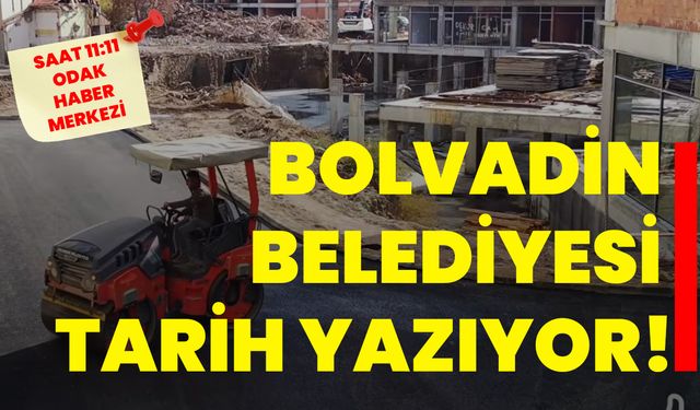 Bolvadin Belediyesi tarih yazıyor!