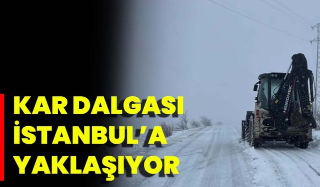 Kar Dalgası İstanbul’a Yaklaşıyor