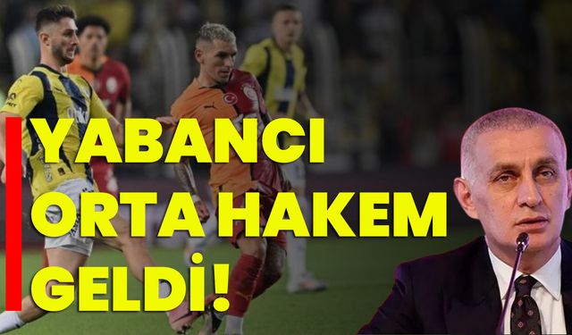 Yabancı Orta Hakem Geldi!