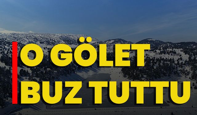 O Gölet Buz Tuttu