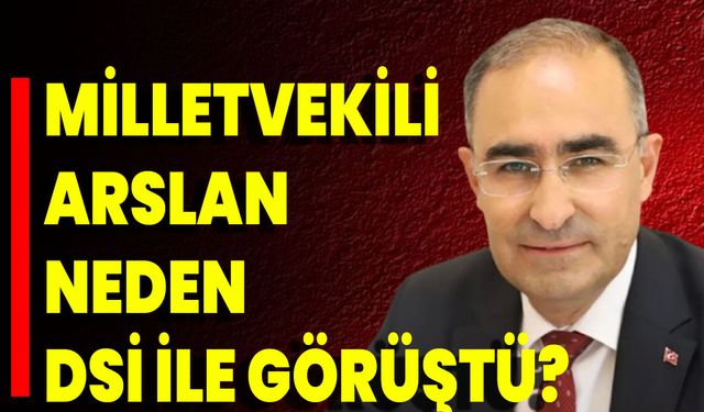 Milletvekili Arslan Neden DSİ İle Görüştü?