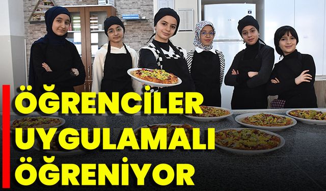 Öğrenciler Uygulamalı Öğreniyor