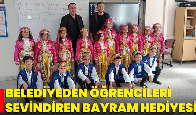 Belediyeden Öğrencileri Sevindiren Bayram Hediyesi