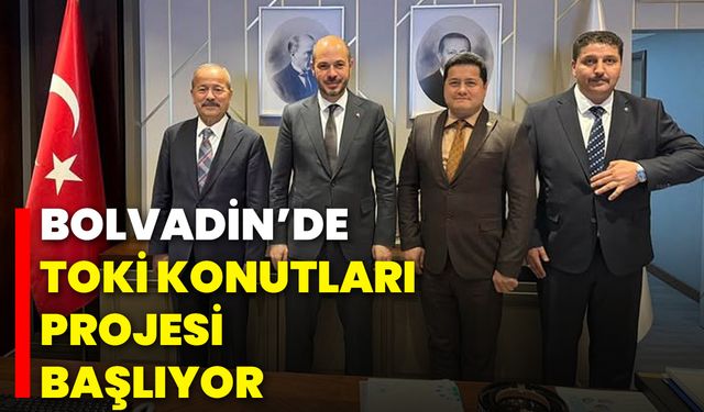 Bolvadin’de TOKİ Konutları Projesi Başlıyor