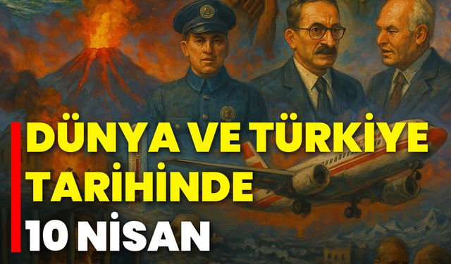 Dünya ve Türkiye Tarihinde 10 Nisan