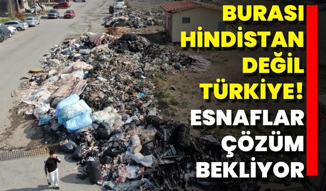 Burası Hindistan Değil Türkiye! Esnaflar Çözüm Bekliyor