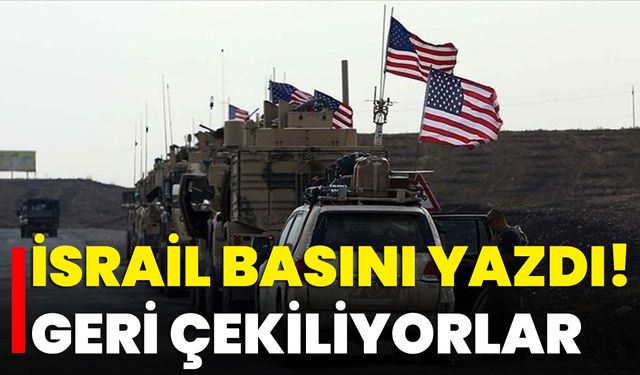 İsrail Basını Yazdı! Geri Çekiliyorlar
