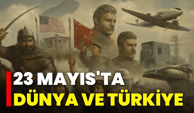 23 Mayıs'ta Dünya ve Türkiye