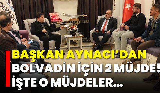Başkan Aynacı’dan Bolvadin İçin 2 Müjde! İşte O Müjdeler…