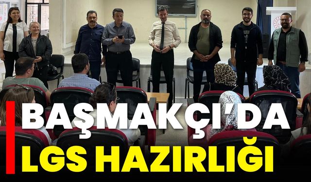 Başmakçı’da LGS Hazırlığı