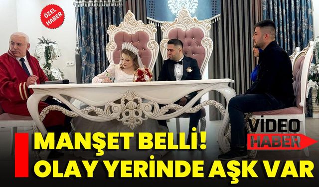 Manşet belli! Olay Yerinde Aşk Var