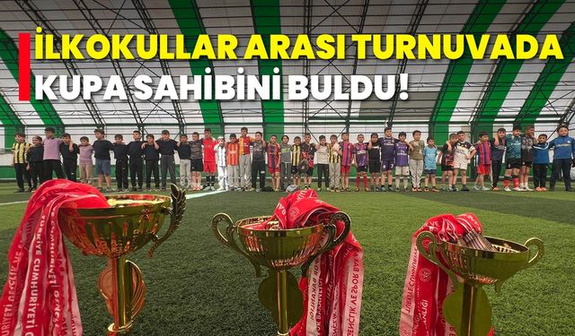 İlkokullar Arası Turnuvada Kupa Sahibini Buldu!