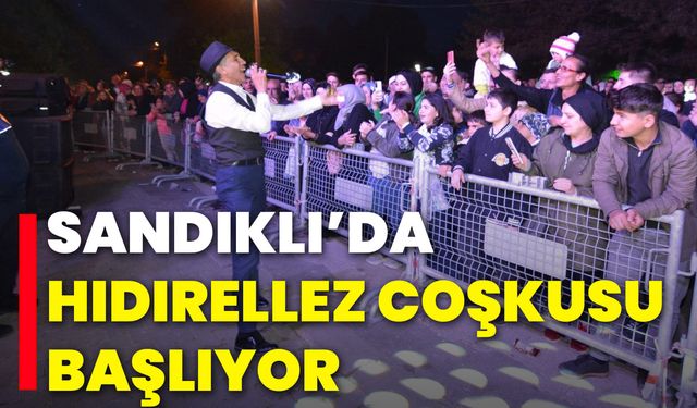 Sandıklı’da Hıdırellez Coşkusu Başlıyor